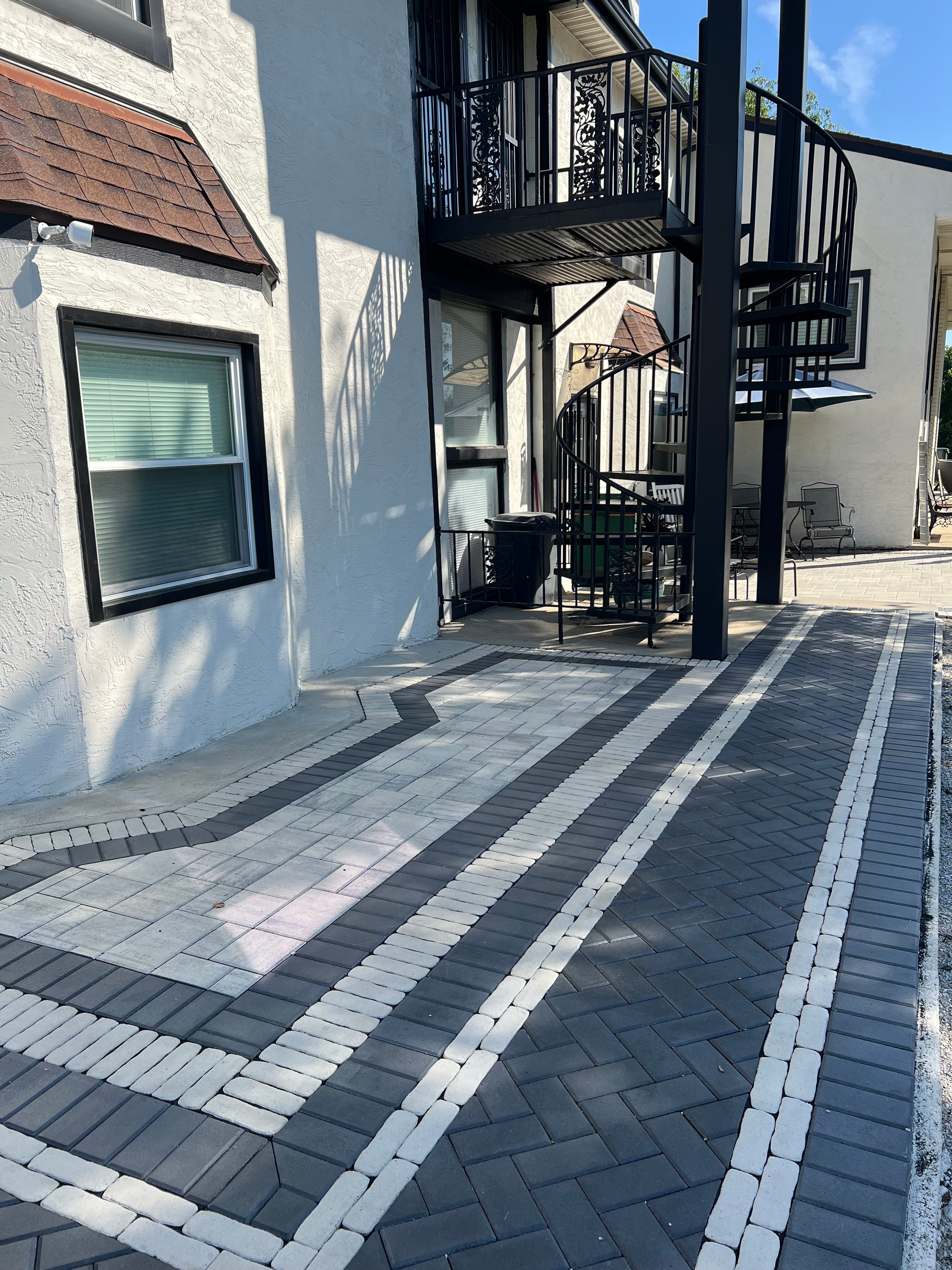 Commercial hardscape construction